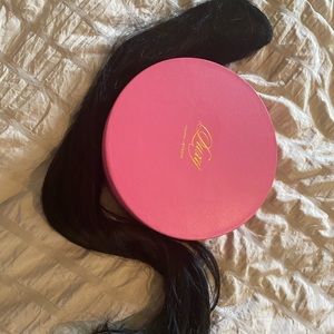 Brand new luxy hair black clip in pony tail